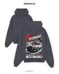 Худі Monoclo Toyota Performance AE86 – Графітовий