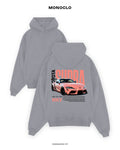 Худі Monoclo Toyota Supra MKV – Сірий
