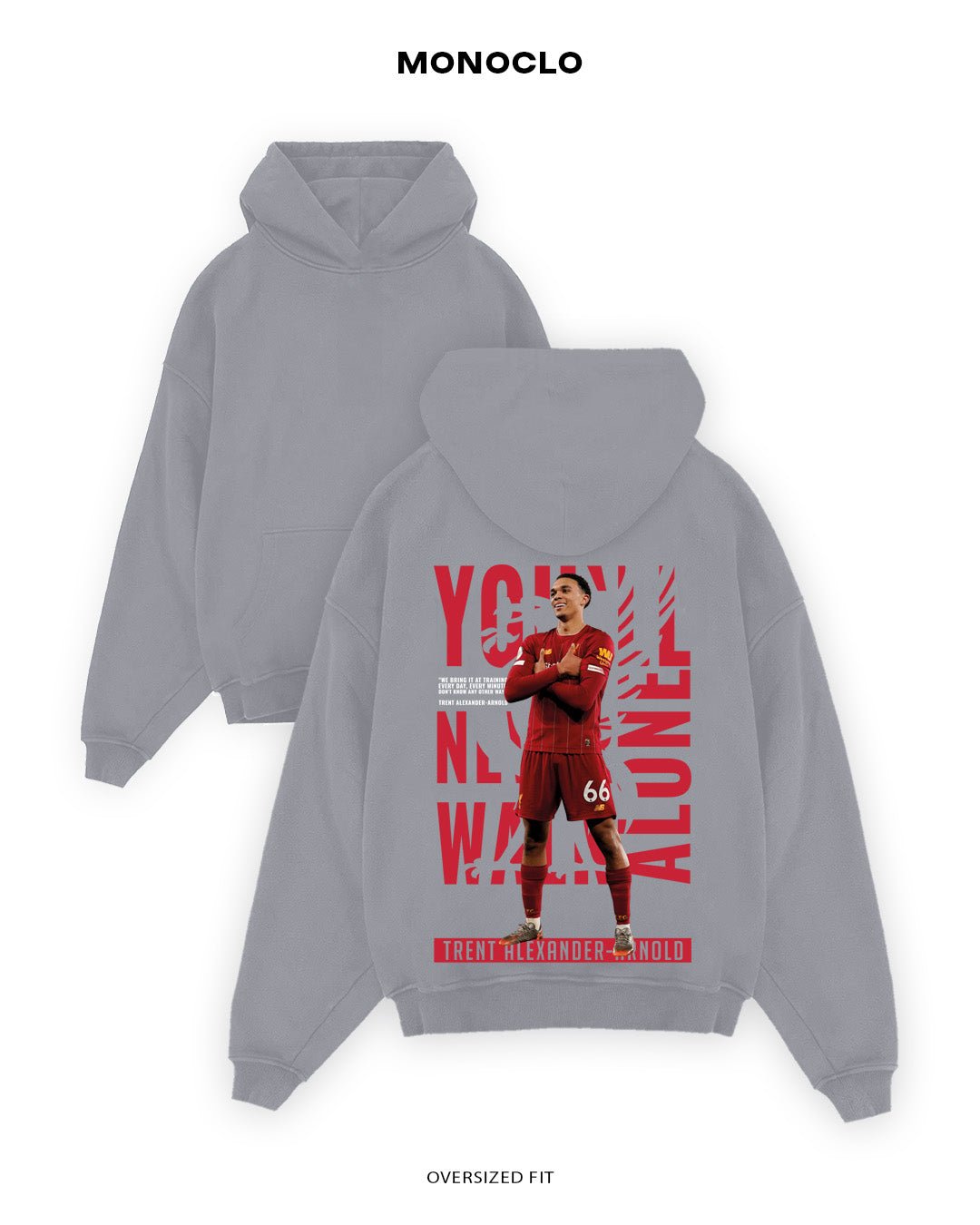 Худі Monoclo Trent Alexander - Arnold - shop_name Сірий