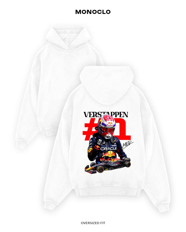 Худі Monoclo Verstappen 1 - shop_name Білий
