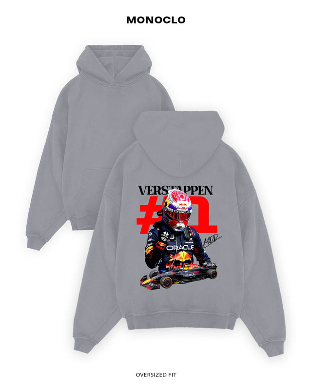 Худі Monoclo Verstappen 1 - shop_name Сірий
