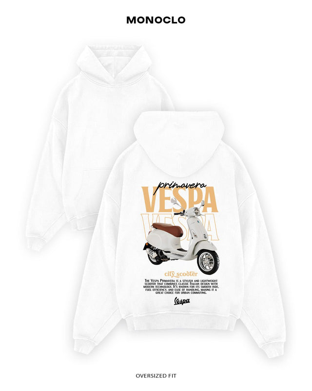 Худі Monoclo Vespa Primavera - shop_name Білий