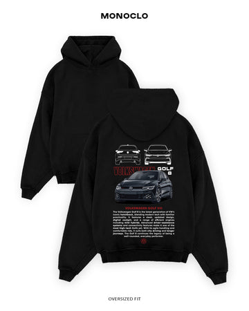 Худі Monoclo Volkswagen Golf 8 – Чорний