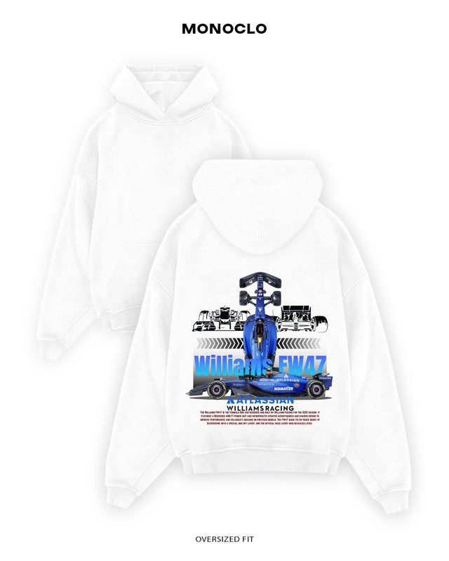 Худі Monoclo Williams FW47 2025 Formula 1 - shop_name Білий