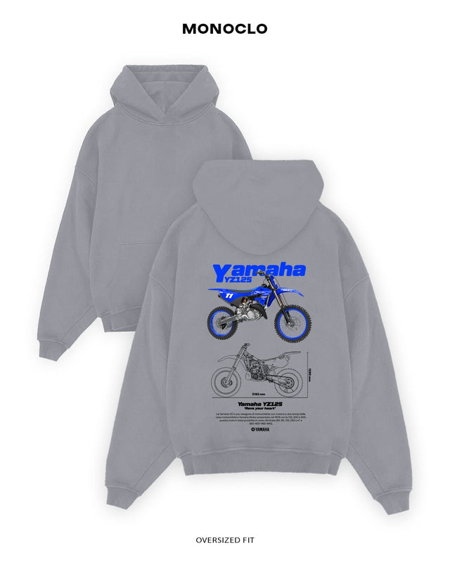 Худі Monoclo Yamaha YZ125 - shop_name Сірий