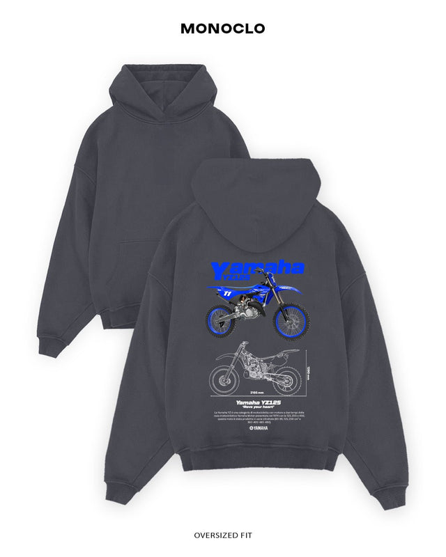 Худі Monoclo Yamaha YZ125 - shop_name Графітовий