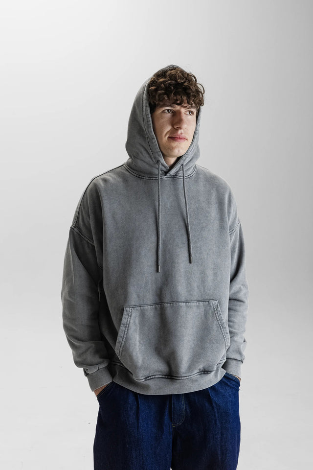 Худі oversize варене вінтаж сіре - shop_name