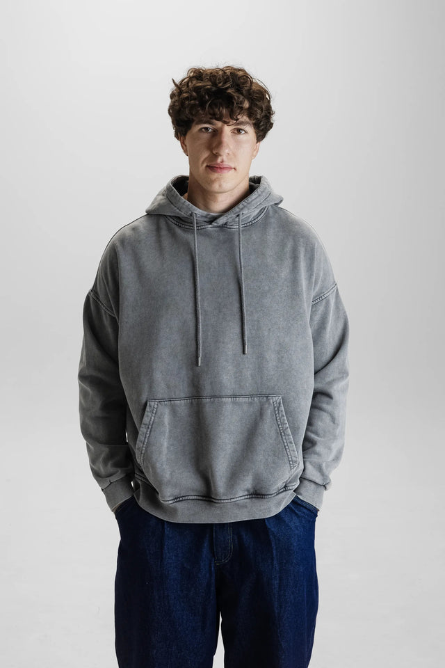 Худі oversize варене вінтаж сіре - shop_name