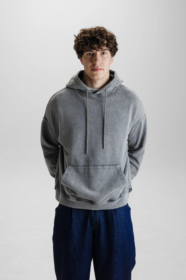 Худі oversize варене вінтаж сіре - shop_name