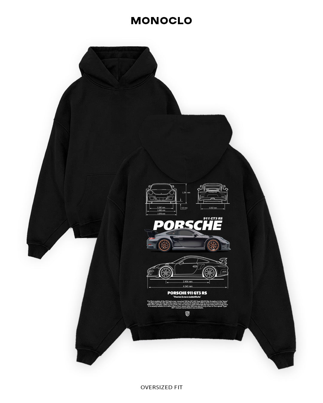 Худі Porsche 911 Burbon - MONOCLO UA