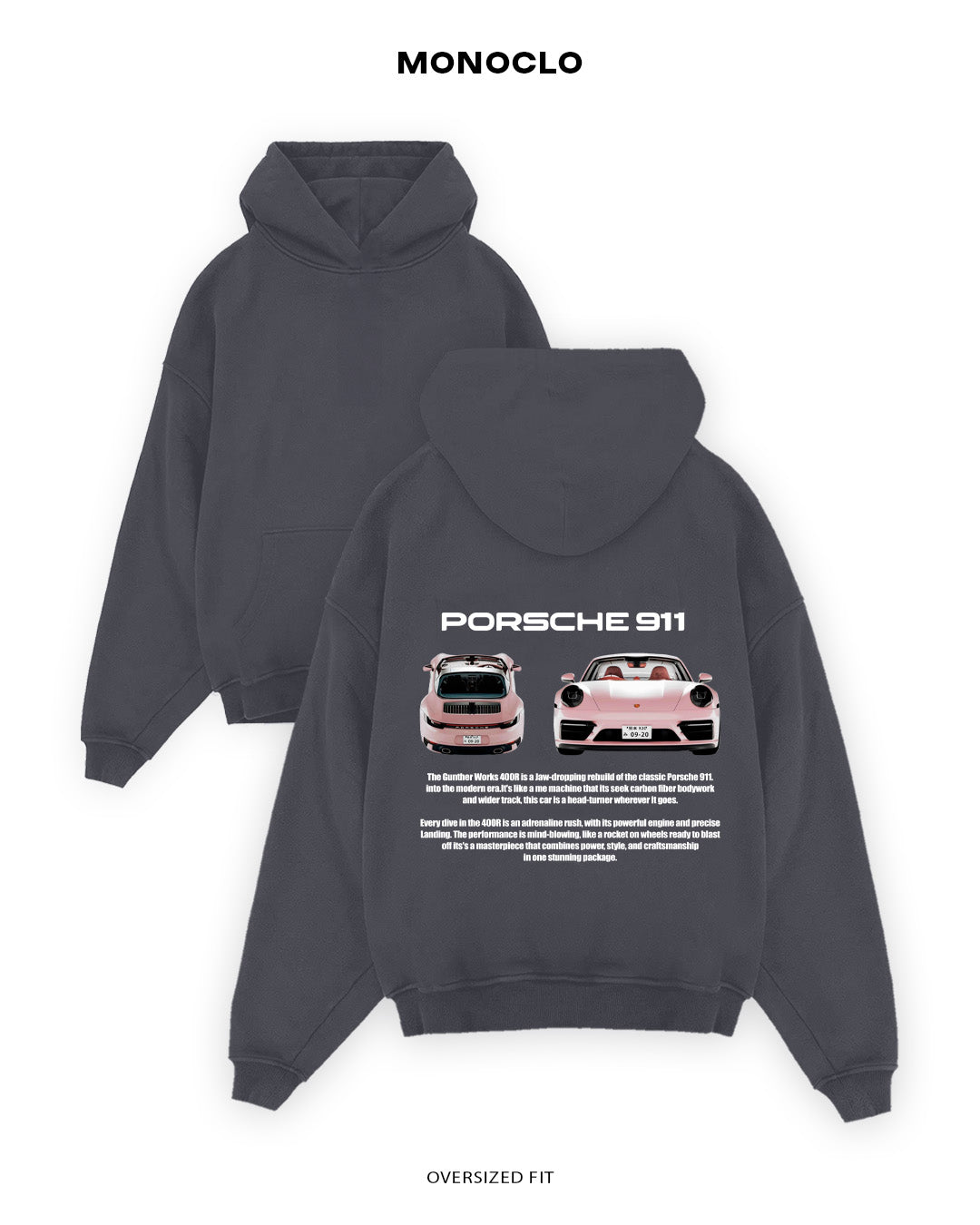 Худі Porsche 911 Candy - MONOCLO UA