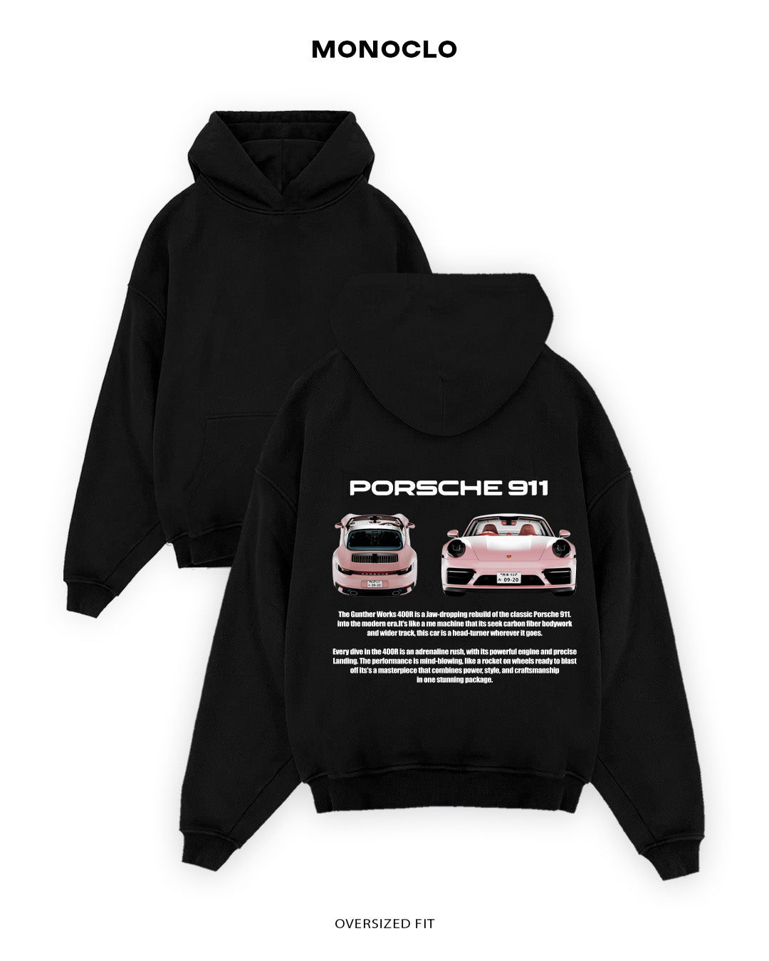 Худі Porsche 911 Candy - MONOCLO UA