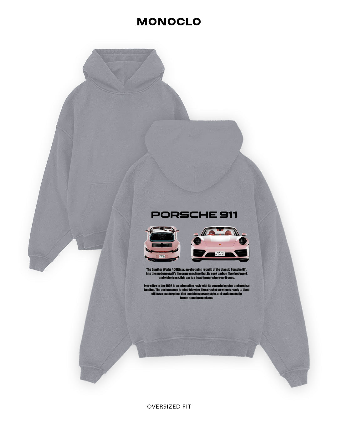 Худі Porsche 911 Candy - MONOCLO UA