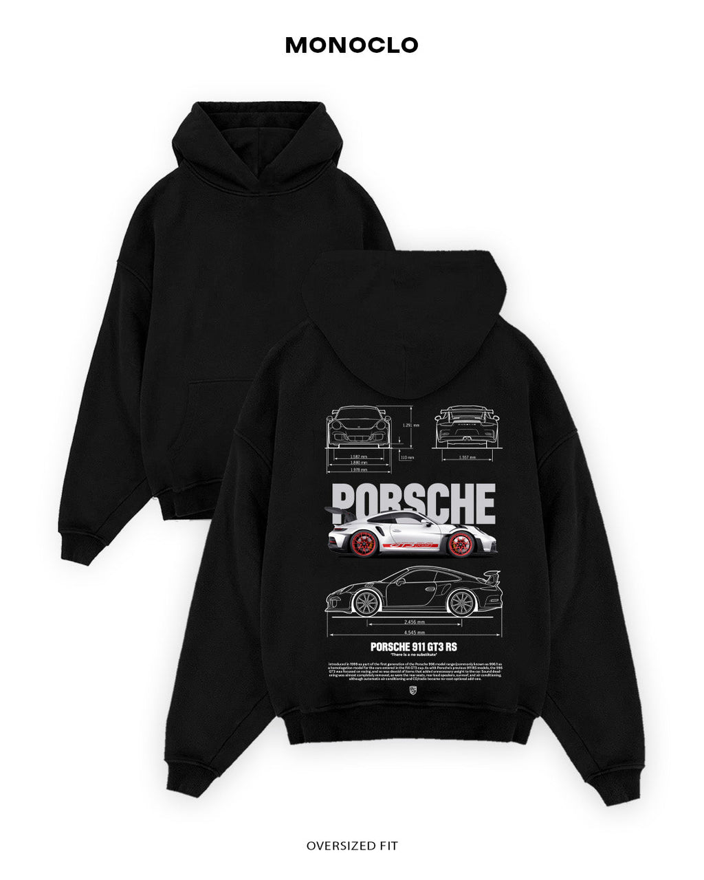 Худі Porsche 911 Classic - MONOCLO UA
