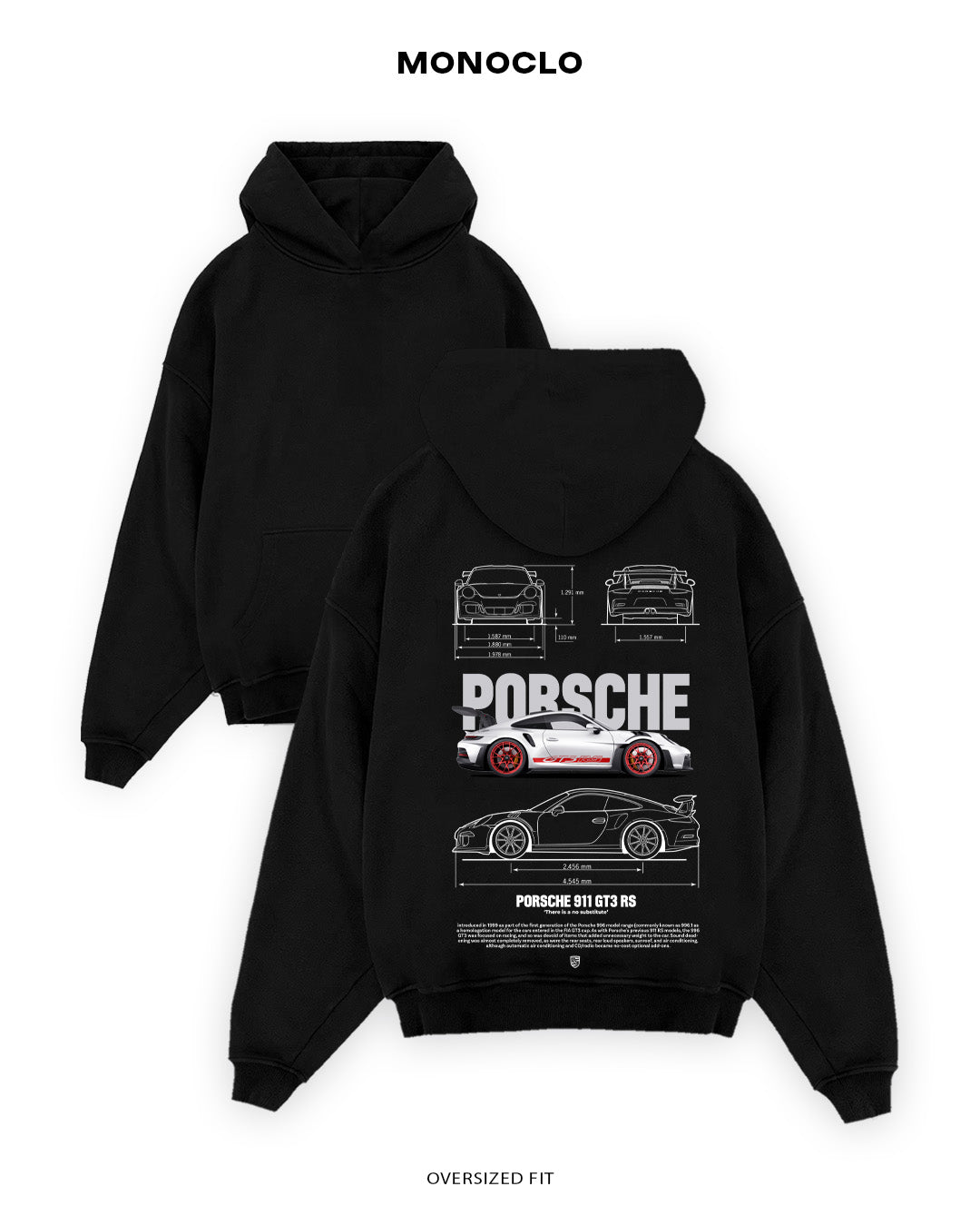 Худі Porsche 911 Classic - MONOCLO UA