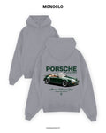 Худі Porsche 911 Green – Сірий