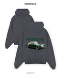 Худі Porsche 911 Green – Графітовий