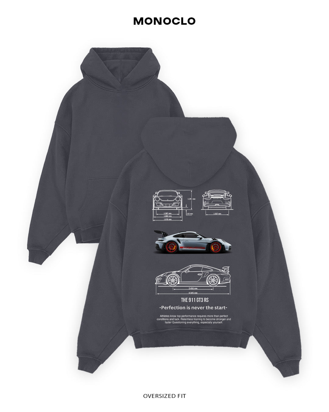 Худі Porsche 911 GT3 RS - MONOCLO UA