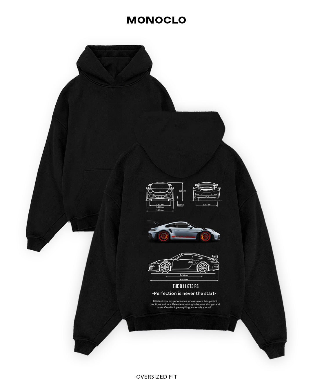 Худі Porsche 911 GT3 RS - MONOCLO UA