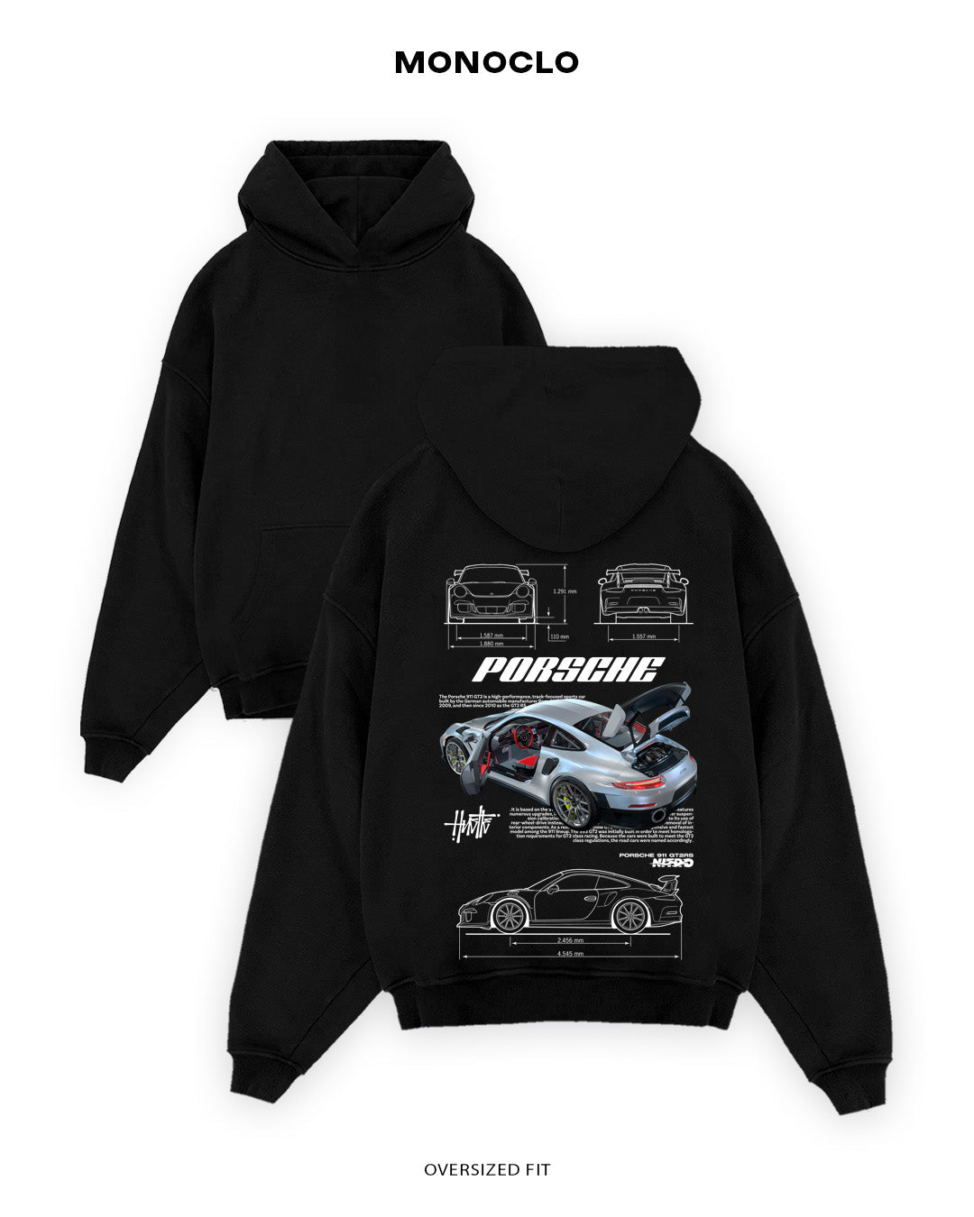 Худі Porsche 911 Nitro - MONOCLO UA