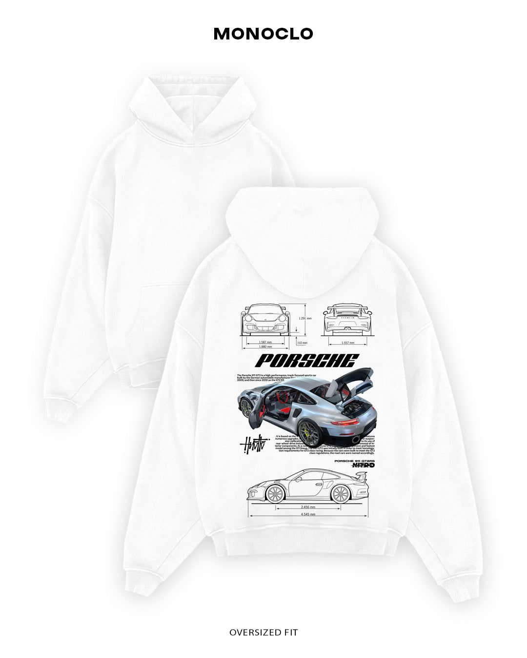 Худі Porsche 911 Nitro - MONOCLO UA