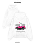 Худі Porsche 911 Raspberry – Білий
