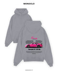 Худі Porsche 911 Raspberry – Сірий