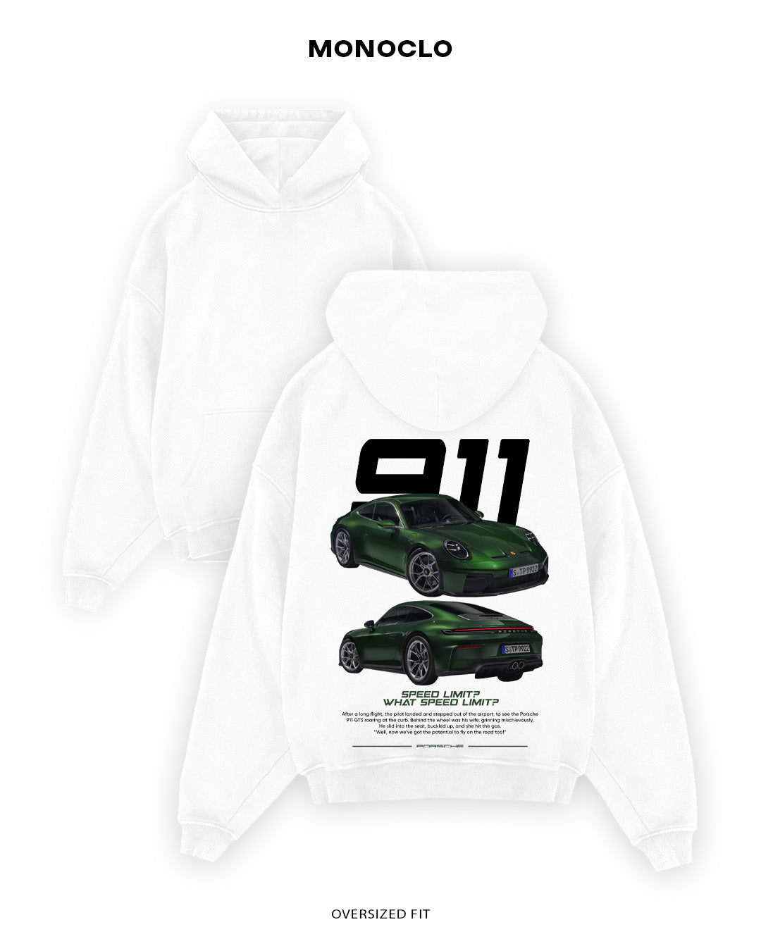 Худі Porsche 911 Snake - MONOCLO UA