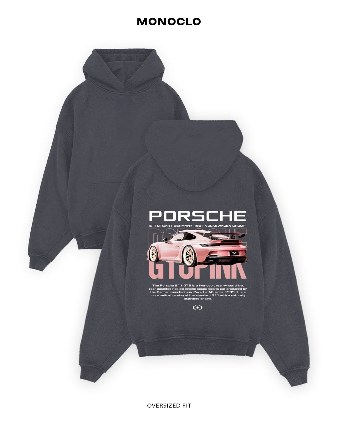 Худі Porsche 911 Zefir - MONOCLO UA