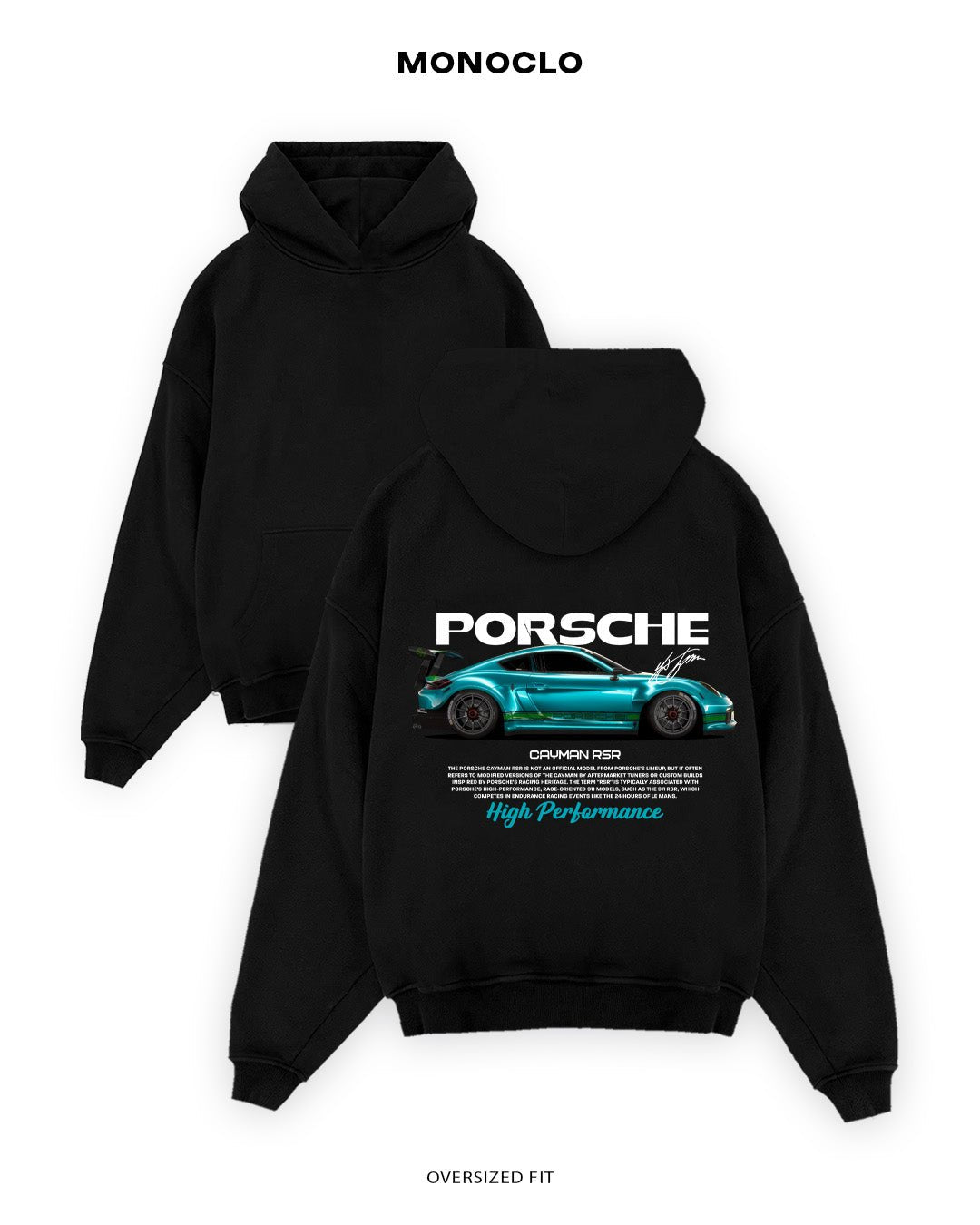 Худі Porsche Cayman RSR - MONOCLO UA