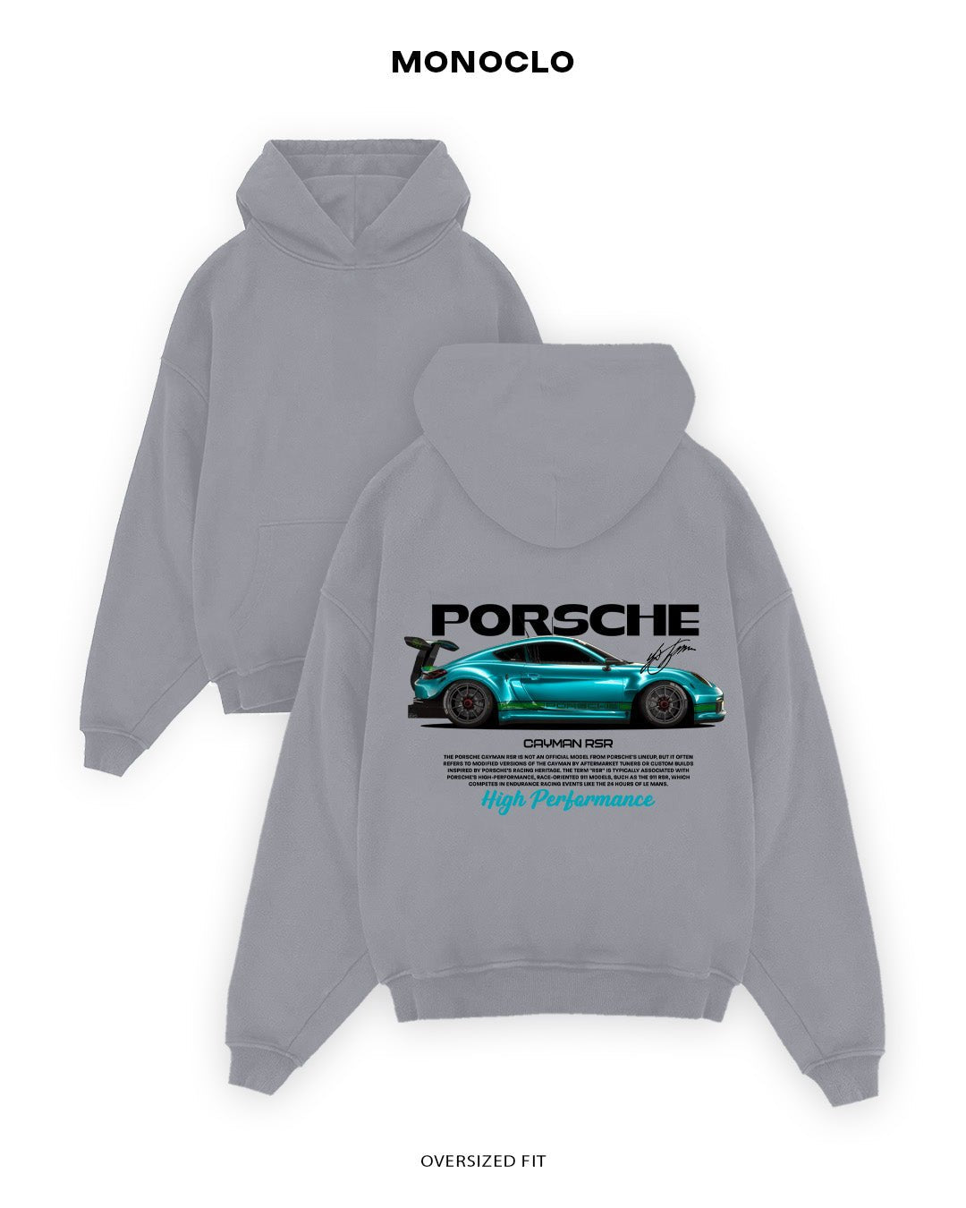 Худі Porsche Cayman RSR - MONOCLO UA