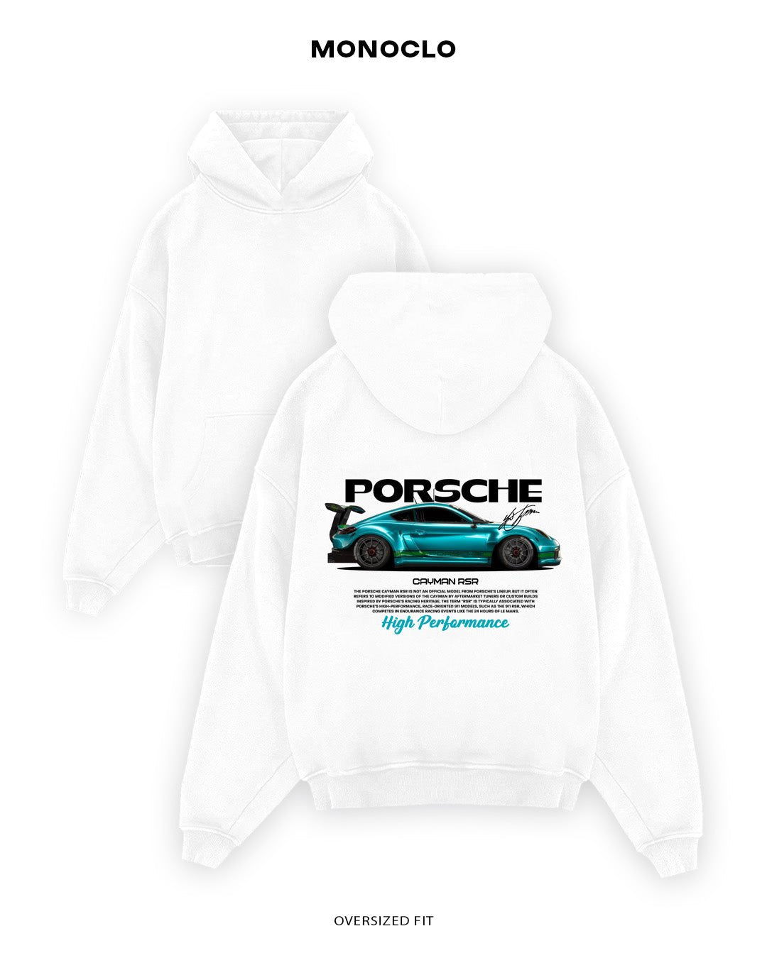Худі Porsche Cayman RSR - MONOCLO UA
