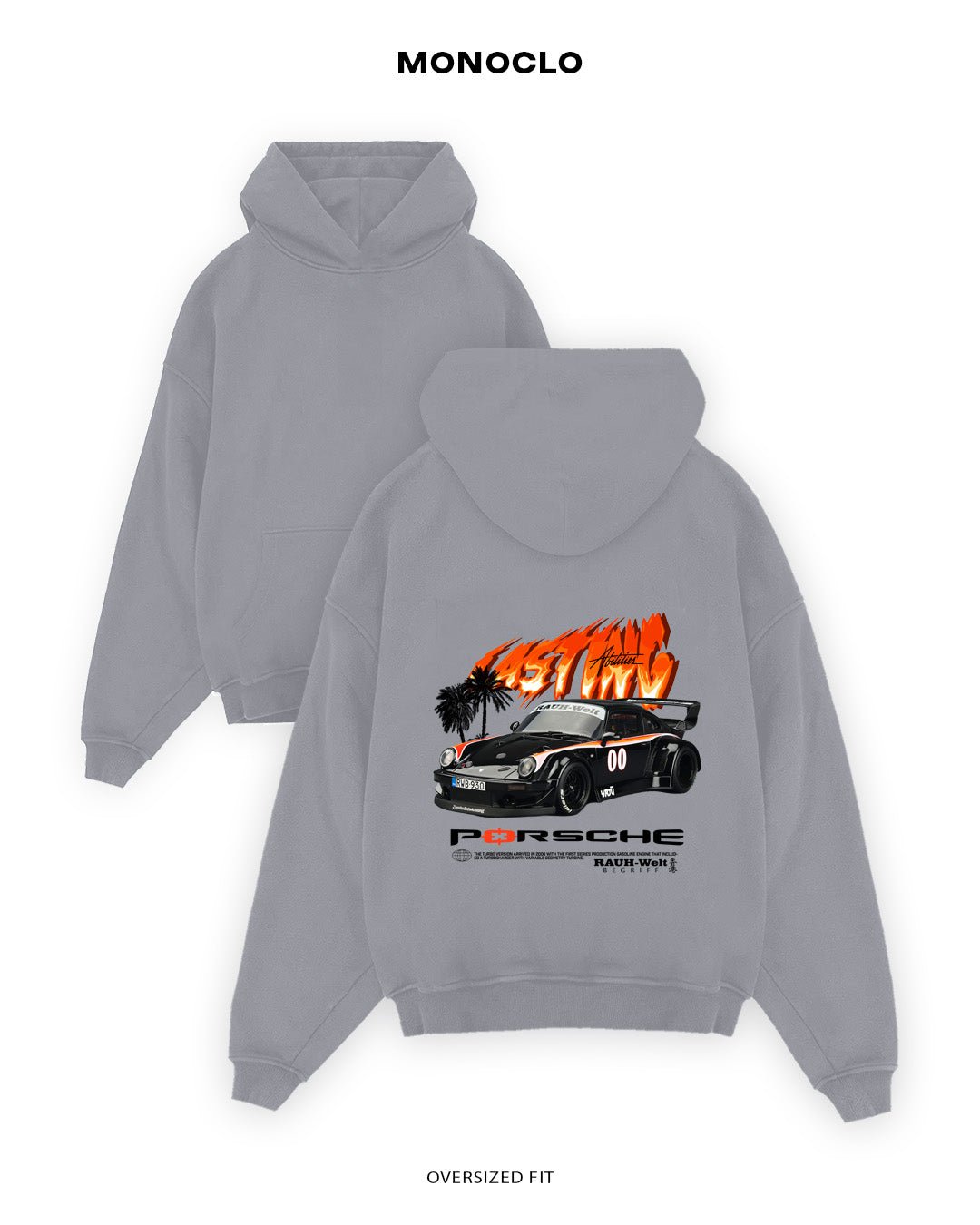 Худі Porsche Rauh Welt - shop_name Сірий