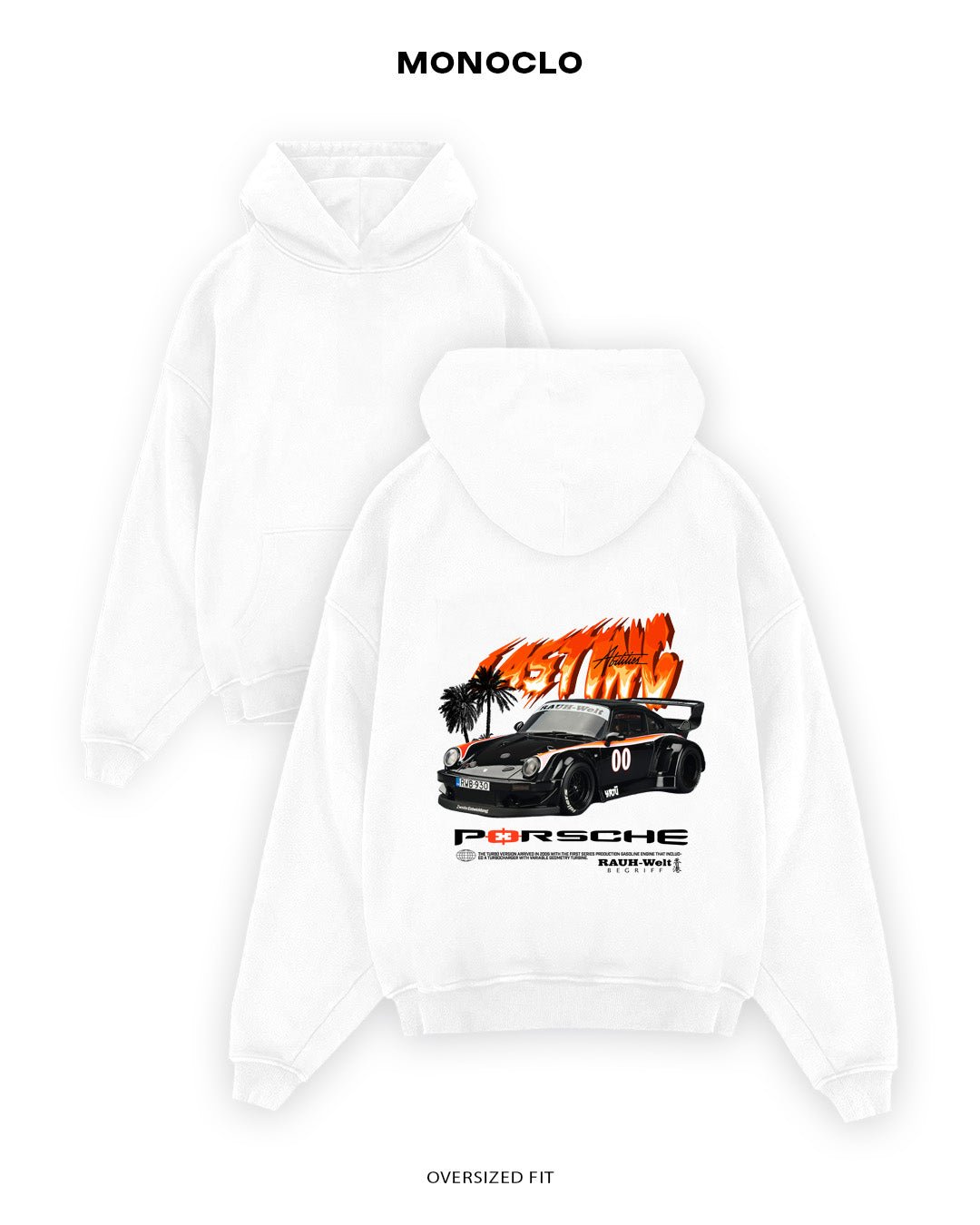 Худі Porsche Rauh Welt - shop_name Білий