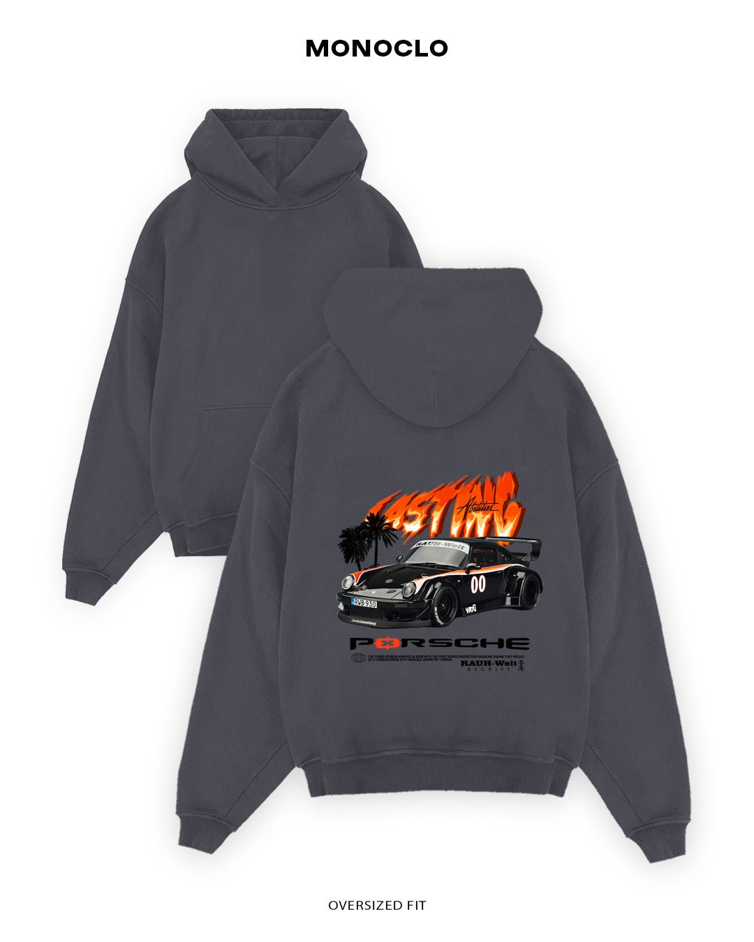 Худі Porsche Rauh Welt - shop_name Графітовий