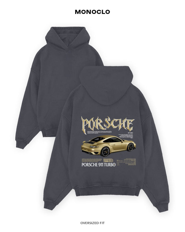 Худі Porsche Y2K - shop_name Графітовий