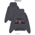 Худі Monoclo Ferrari HP - Оверсайз Унісекс – Графітовий