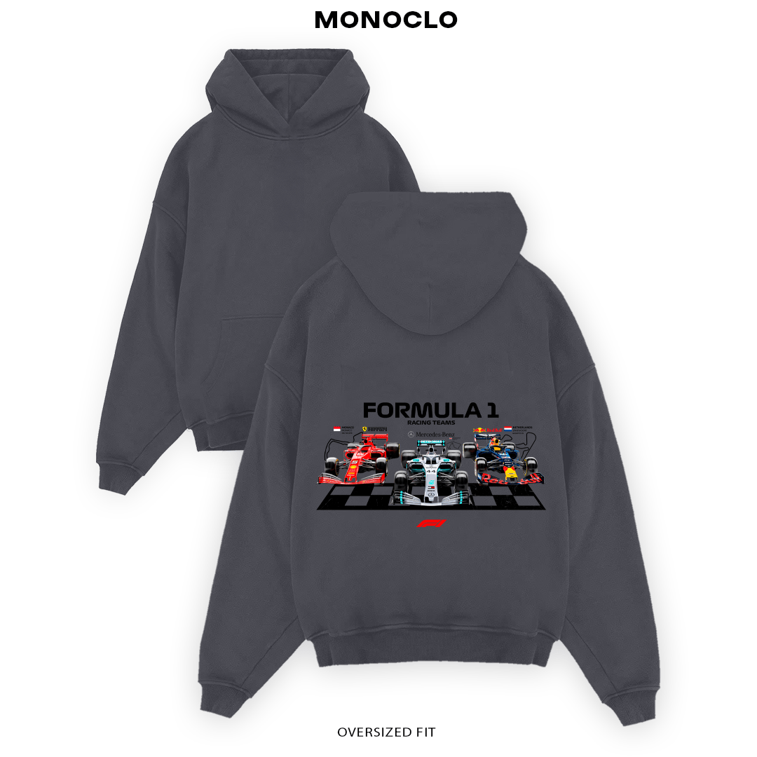 Худі Racing Teams - shop_name Графітовий