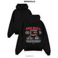 Худі Monoclo RB BYBIT чорний — утеплене оверсайз худі з принтом Red Bull Racing x BYBIT Monoclo
