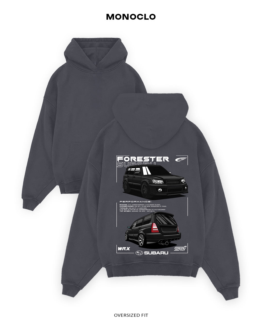 Худі Subaru Forester - MONOCLO UA