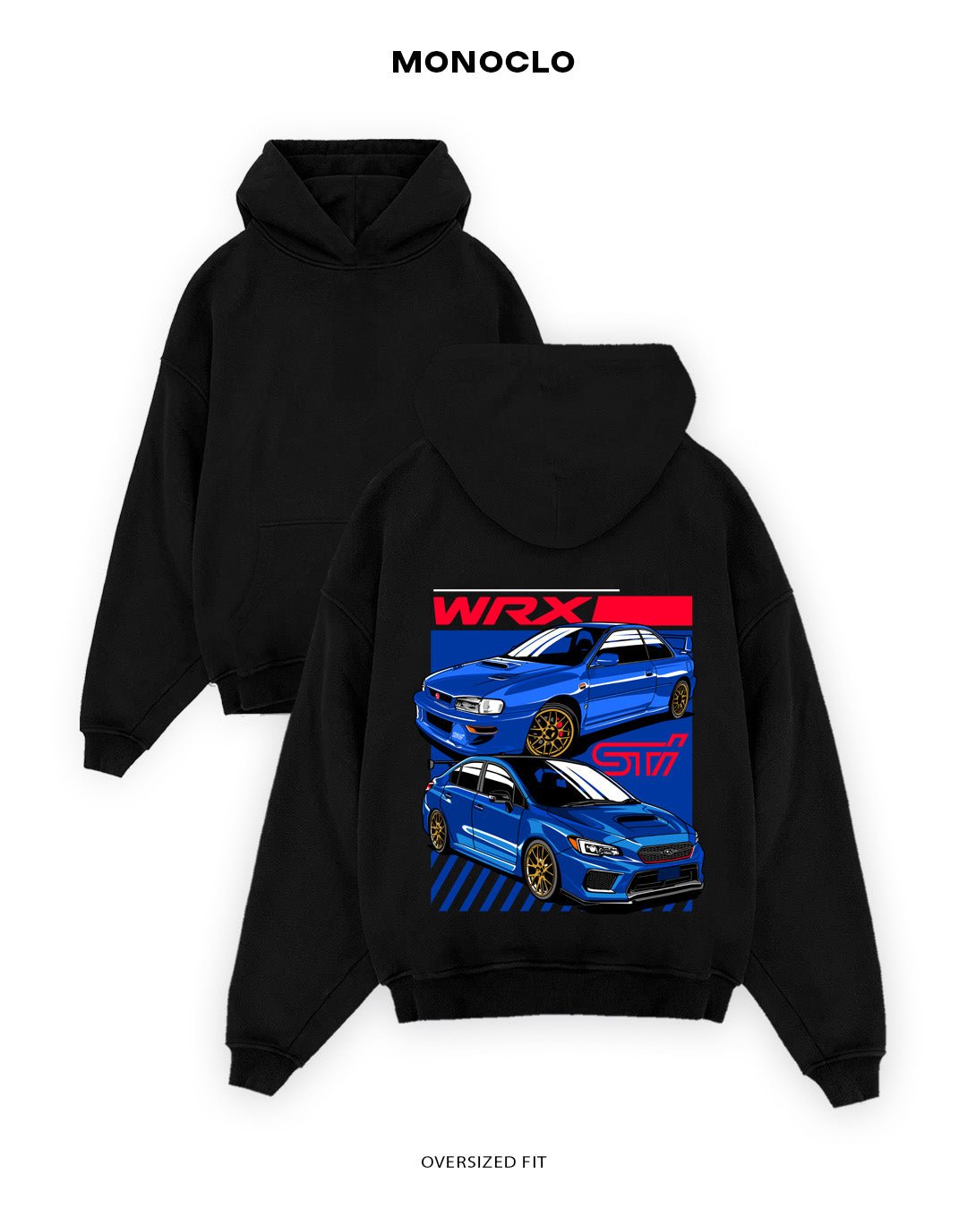 Худі Subaru WRX 2 - MONOCLO UA
