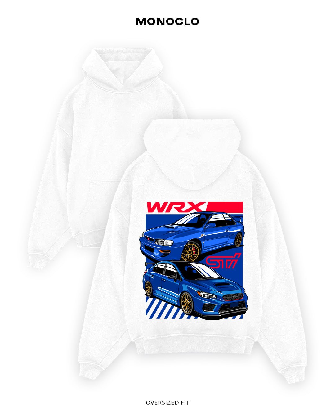 Худі Subaru WRX 2 - MONOCLO UA