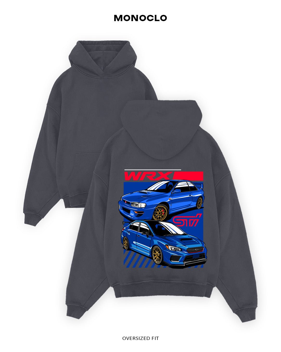 Худі Subaru WRX 2 - MONOCLO UA