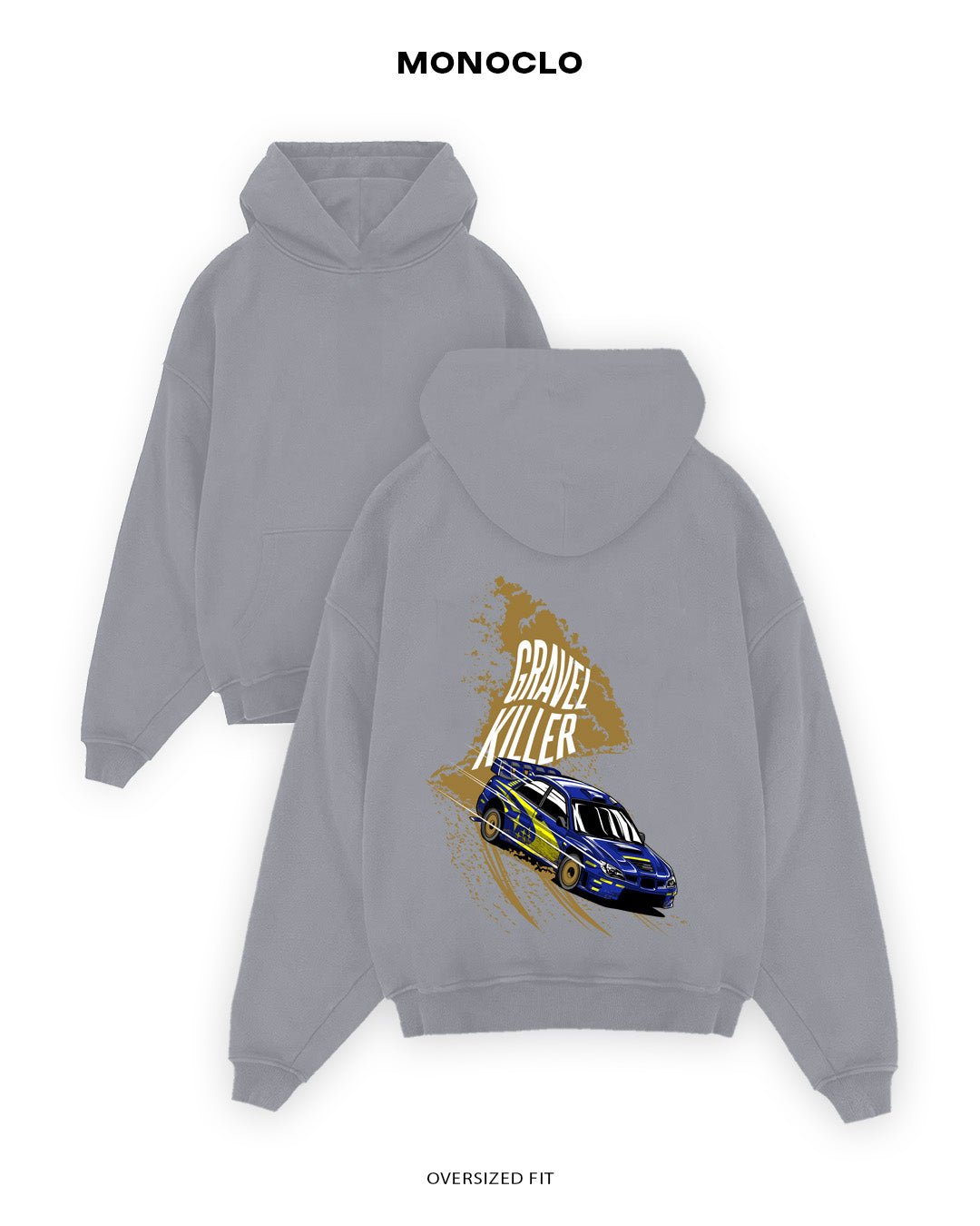 Худі Subaru WRX Gravel Killer - shop_name Сірий