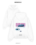 Худі Subaru WRX STI 2001 – Білий