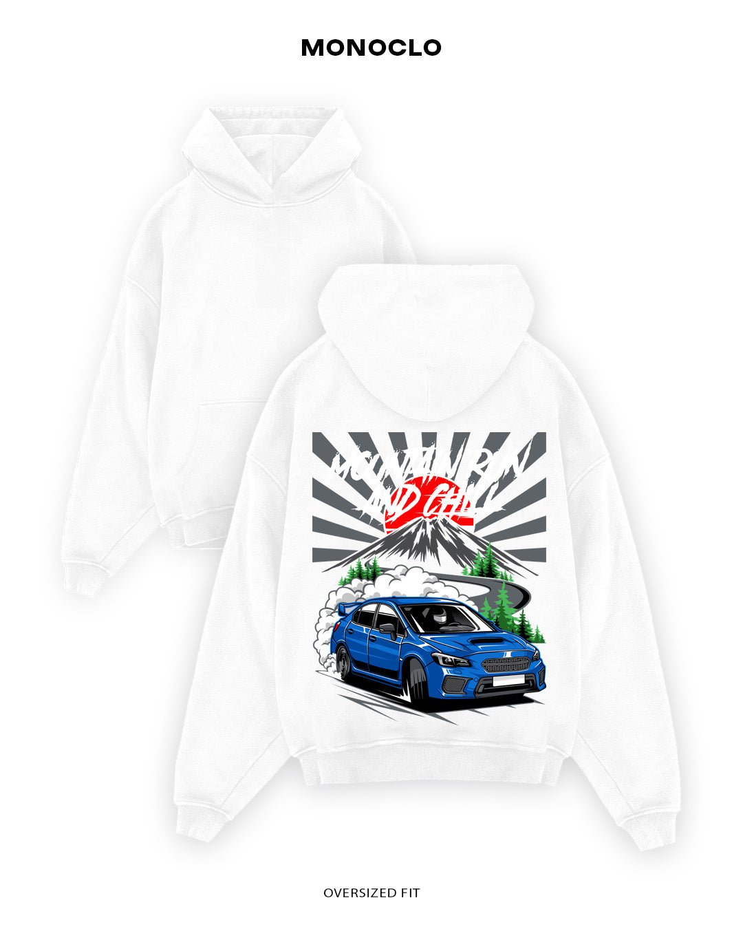 Худі Subaru WRX STI Mountain - MONOCLO UA