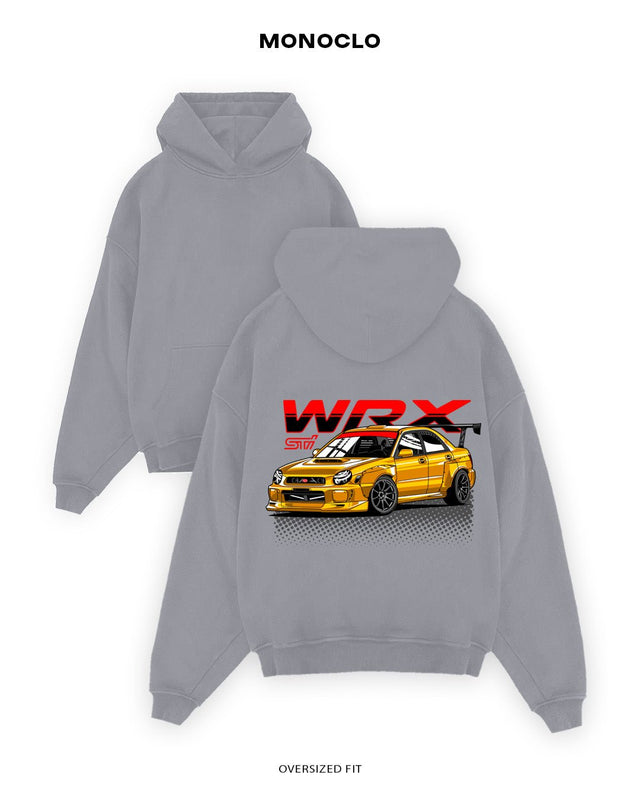 Худі Subaru WRX STI Yellow - MONOCLO UA
