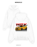 Худі Subaru WRX STI Yellow – Білий