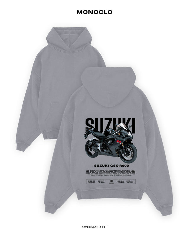 Худі Suzuki GSX - R600 Black - MONOCLO UA