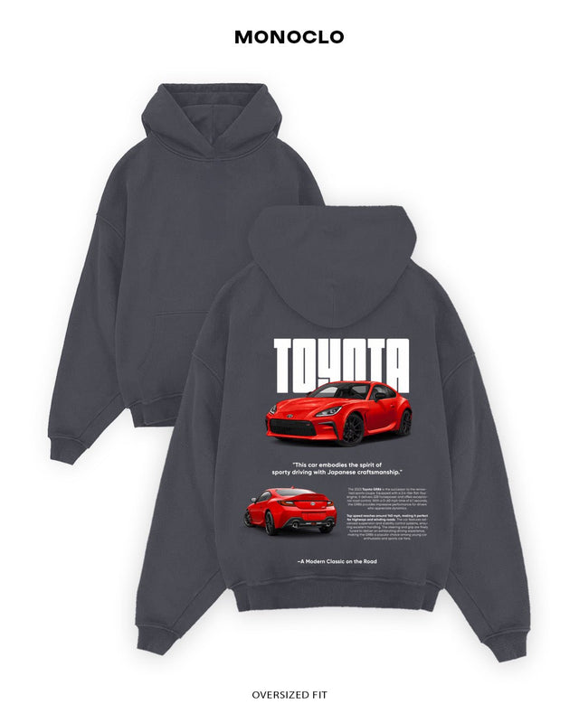 Худі Toyota GR86 Red - MONOCLO UA